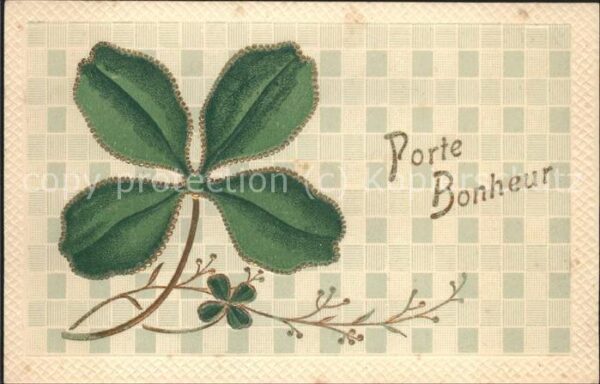 Kleeblatt Cloverleaf Trebol Trefle