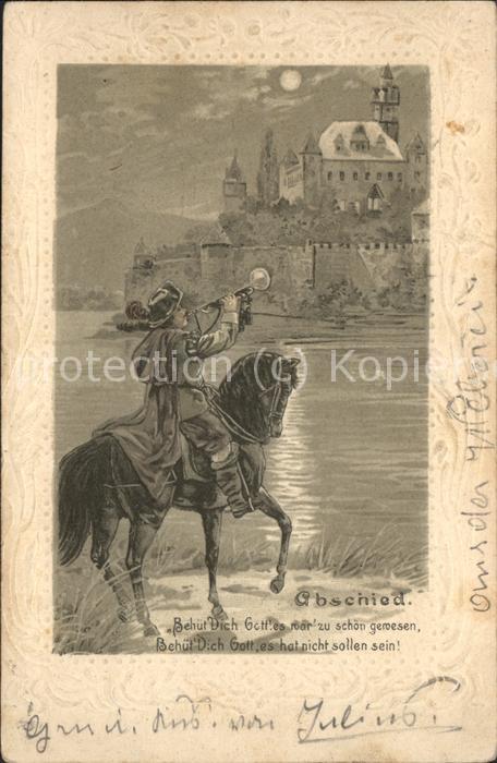 Trompeter Scheffel Abschied