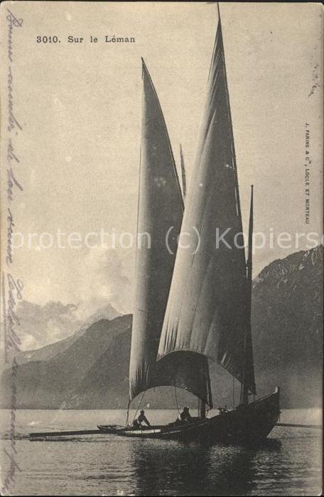 Segelboote Leman