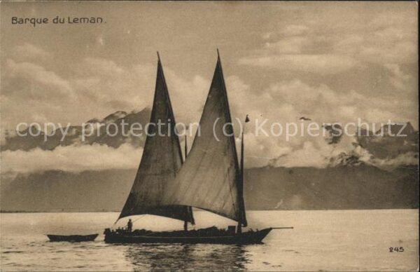 Segelboote Lac Leman