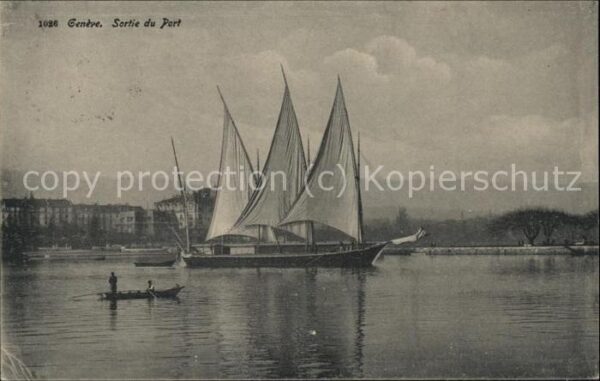 Segelboote Geneve