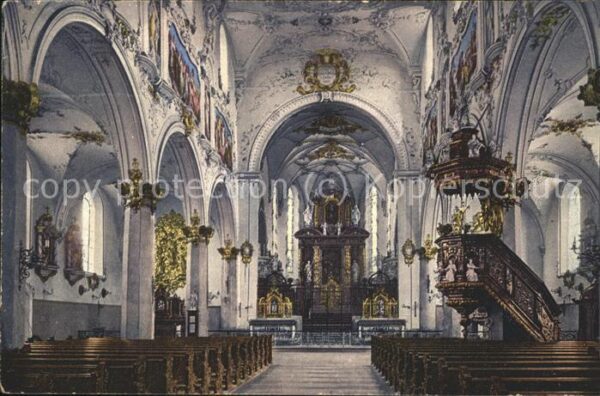 Mariastein SO Inneres Kirche