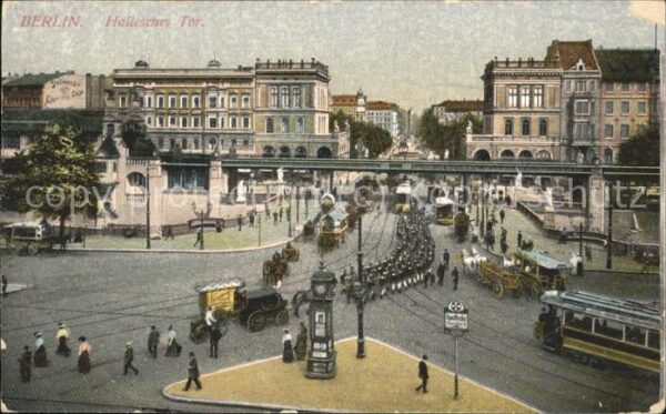 Berlin Hallesches Tor Strassenbahn