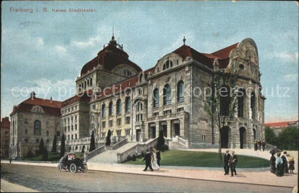 Freiburg Breisgau Neues Stadttheater