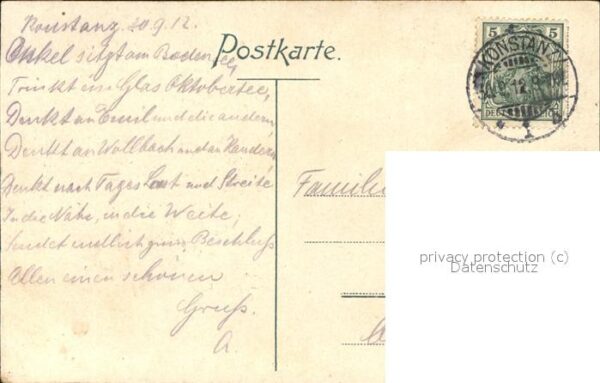Konstanz Bodensee Conceliumsgebäude Pferdekutsche – Bild 2
