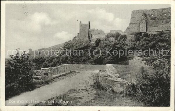 Bornholm Hammershus Broen