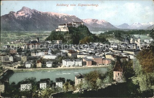 Salzburg Oesterreich Kapuzinerberg