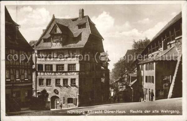 Nuernberg Albrecht-Dürer-Haus Wehrgang
