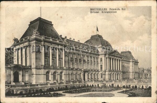Bruxelles Bruessel Palais du Roi Königspalast