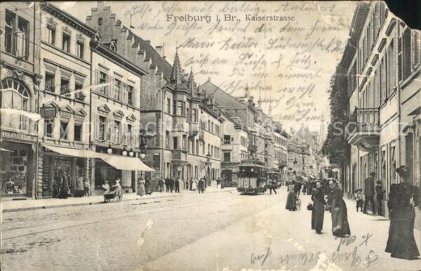 Freiburg Breisgau Kaiserstrasse