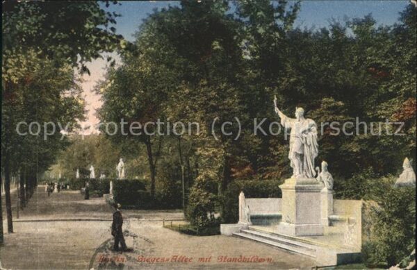 Berlin Sieges-Allee Standbilder