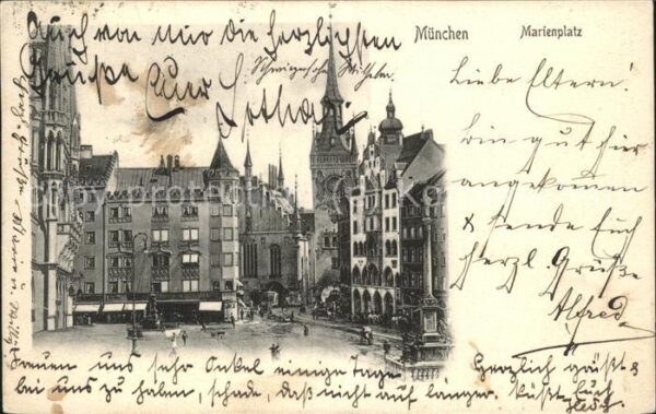 Muenchen Marienplatz