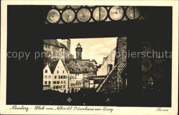 Nuernberg Albrecht Dürerhaus Burg
