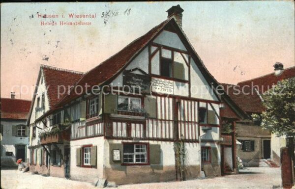 Hausen Wiesental Hebels Heimatshaus
