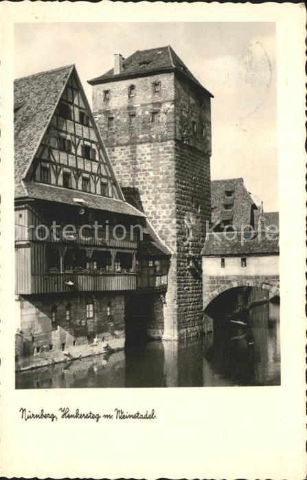 Nuernberg Henkersteg Weinstadel