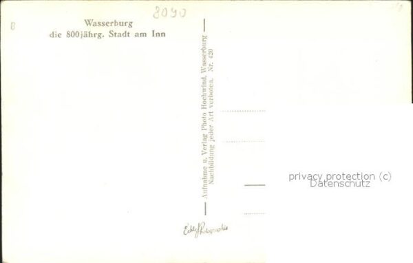 Wasserburg Inn Fliegeraufnahme 800 jähr. Stadt – Bild 2