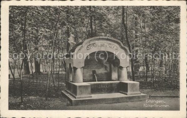 Erlangen Rückertbrunnen