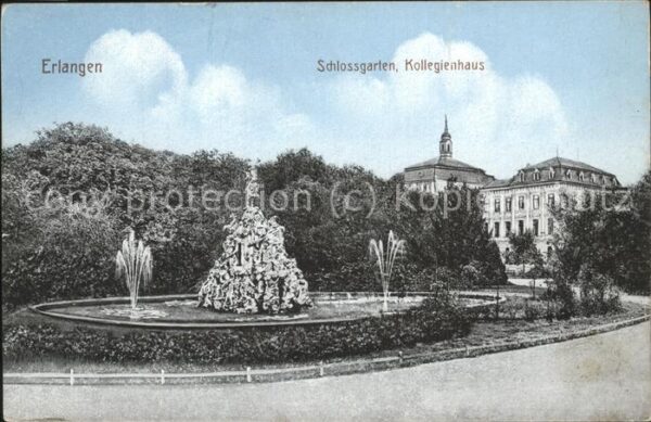 Erlangen Schlossgarten Kollegienhaus