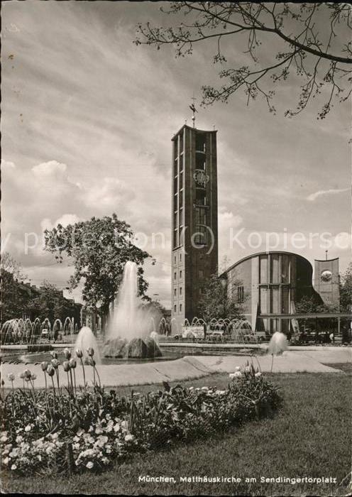 Muenchen Matthäuskirche Sendlingertorplatz