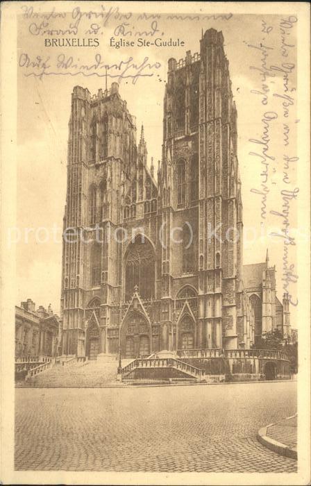 Bruxelles Bruessel Eglise Ste-Gudule
