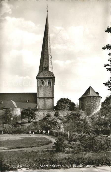 Euskirchen St- Martinskirche Stadtmauer
