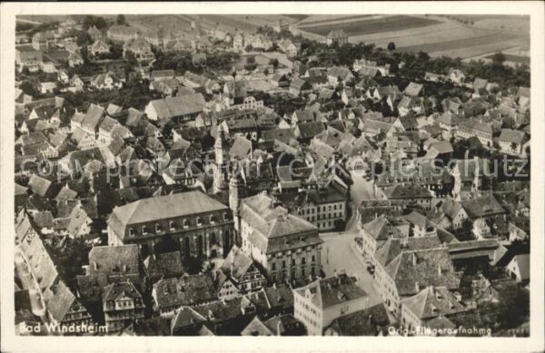 Bad Windsheim Fliegeraufnahme