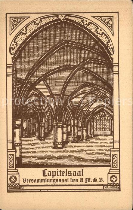 Neukoelln Capitelsaal Wappen Versammlungssaal Zei