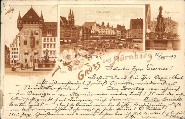 Nuernberg Markt Nassauer-Haus