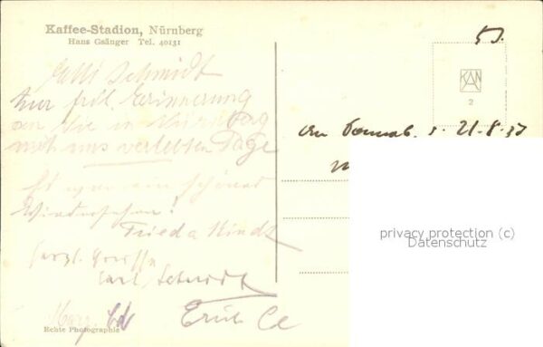 Nuernberg Kaffee-Stadion – Bild 2