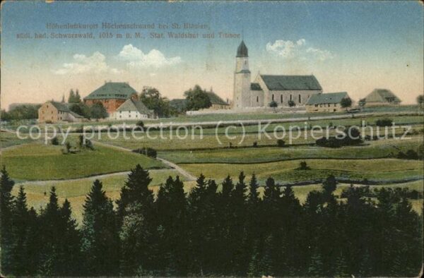 Hoechenschwand Höhenluftkurort St. Blasien