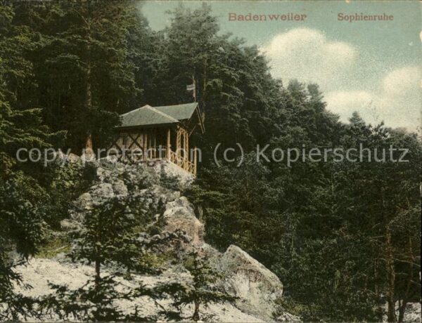 Badenweiler Sopheinruhe