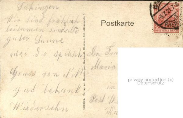 Saeckingen Rhein Totale Trompeter v. Säckingen – Bild 2