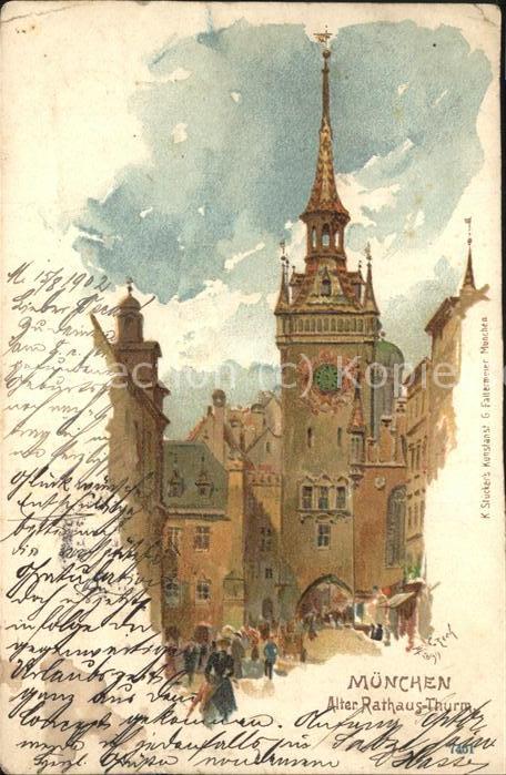 Muenchen Alter Rathaus-Turm