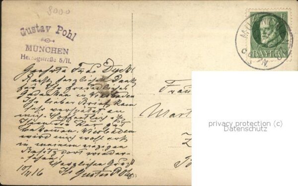 Muenchen Gustav Pohl – Bild 2