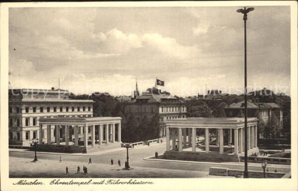 Muenchen Ehrentempel Führerhäusern