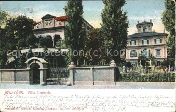 Muenchen Villa Lenbach