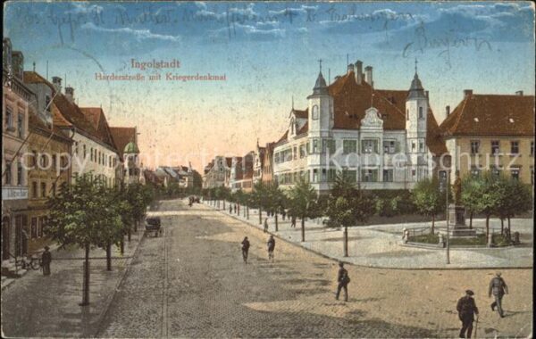 Ingolstadt Donau Harderstrasse Kriegerdenkmal