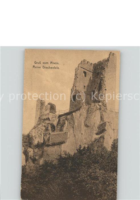 Drachenfels Burg Ruine