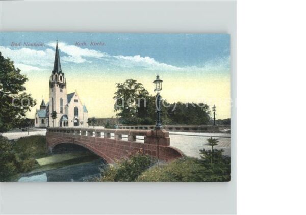 Bad Nauheim Katholische Kirche Brücke