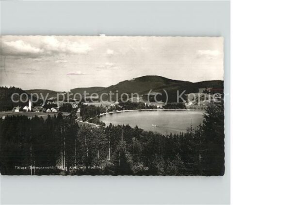 Titisee Gesamtansicht mit Hochfirst