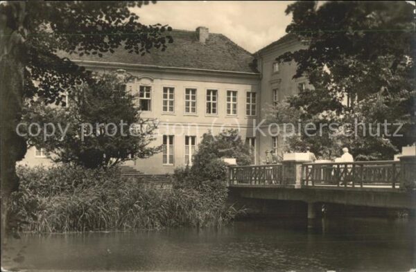 Rheinsberg Schloss Sanatorium Helmut Lehmann Blick