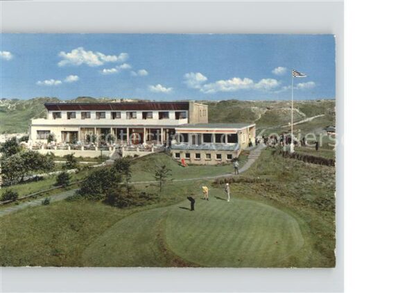 Norderney Nordseebad Golfplatz mit Golfhotel