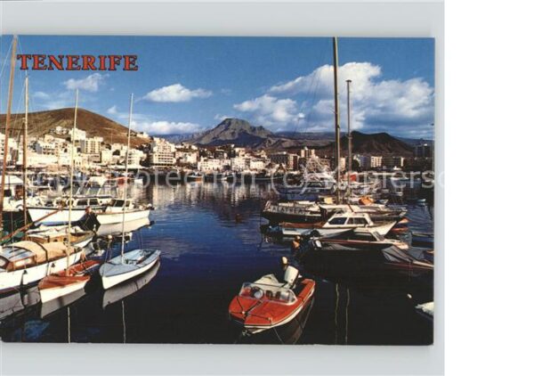 Los Cristianos Vista parcial del puerto
