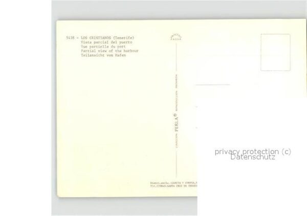 Los Cristianos Vista parcial del puerto – Bild 2