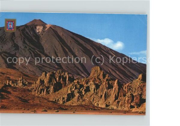 Santa Cruz de Tenerife Valle de Ucanca y Pico del Teide volcan