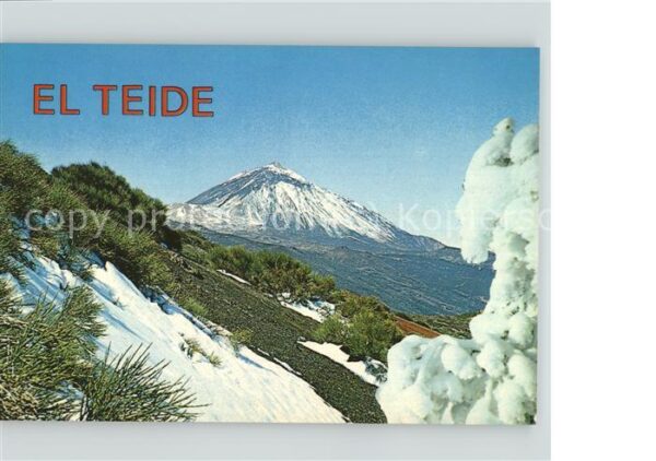 Vulkane Geysire Vulcans Geysers El Teide Fliegeraufnahme Spaniens Höchs