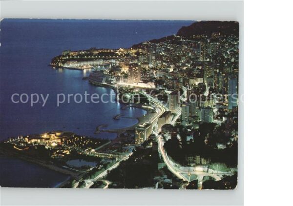 Monaco Vue generale de la Principaute Casino d