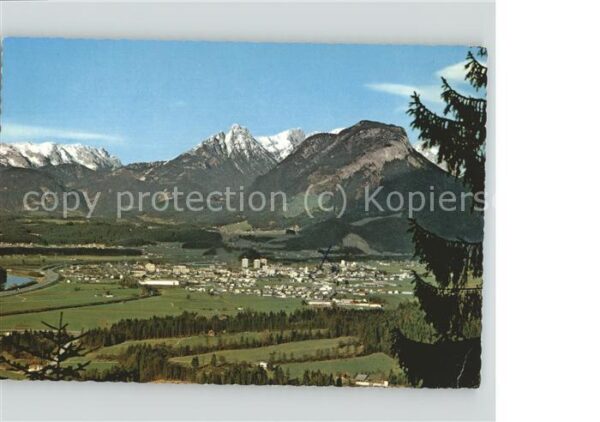 Woergl Angerberg Panorama mit Kaisergebirge