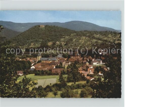 Amorbach Miltenberg Gesamtansicht Luftkurort