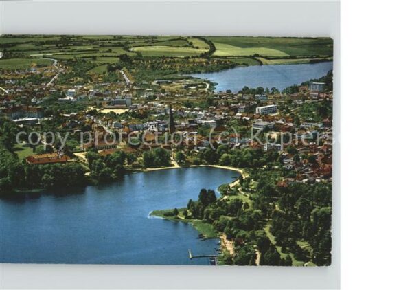 Eutin Fliegeraufnahme See Holsteinische Schwe